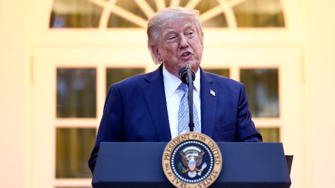 Imagen de Lourdes Pérez, tras las medidas de Trump contra la prensa: 