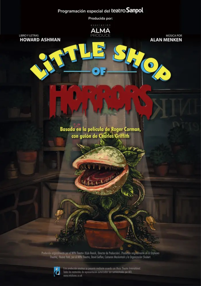 Vuelve a Madrid "The Little Shop of Horrors" uno de los grandes musicales del Off-Brodway