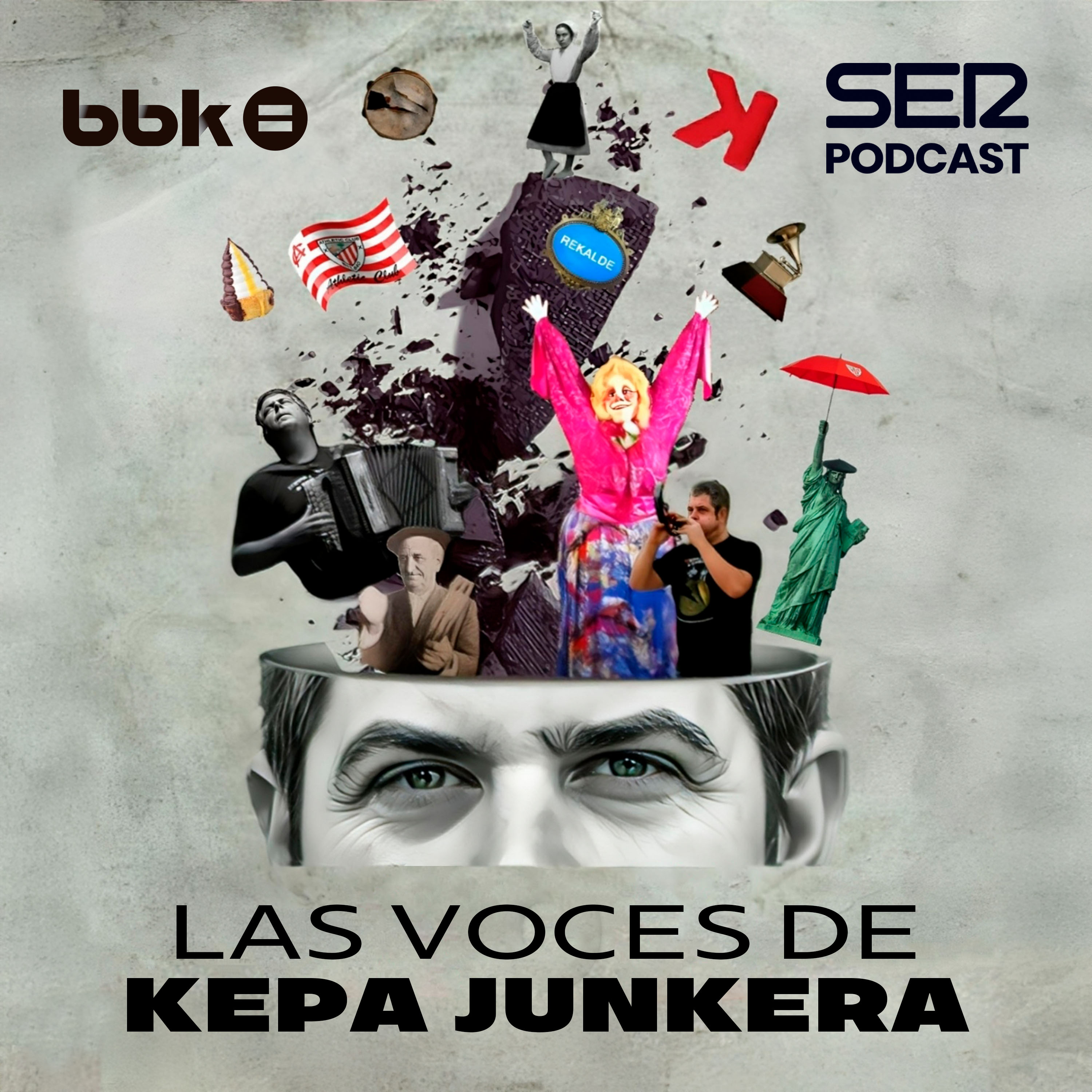Portada de Las voces de Kepa Junkera