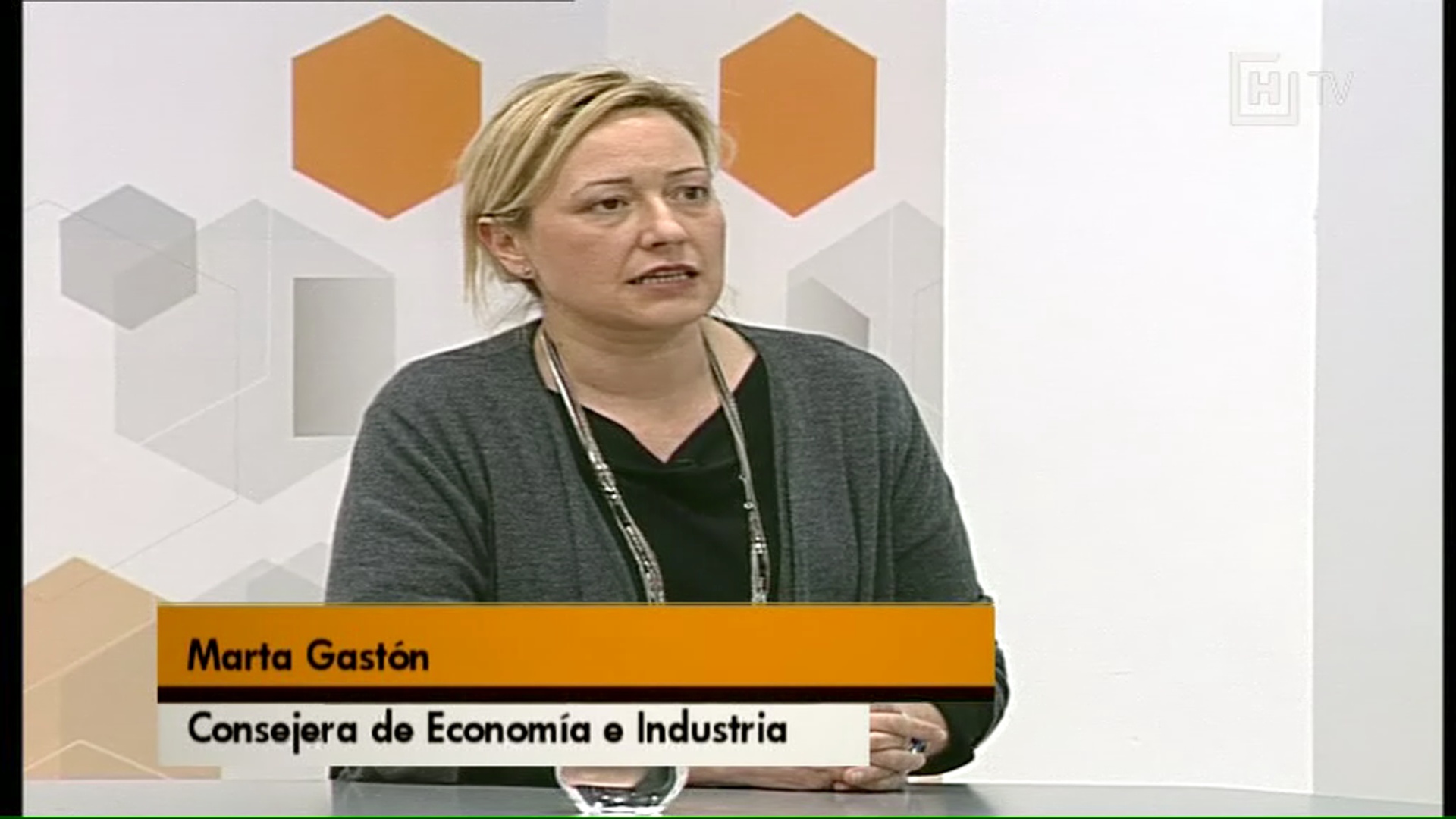 Marta Gastón consejera de economía habla de la situación de Walqa y Plhus