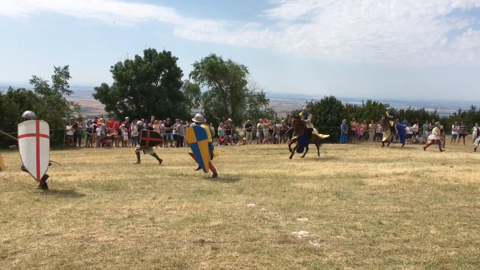 Recreación medieval en Loarre