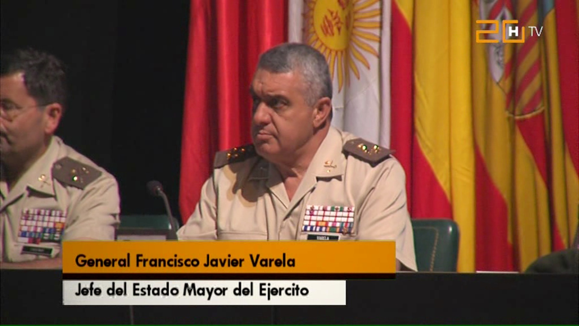 Francisco Javier Varela, jefe del estado mayor habla de la fecha de apertura del Sancho Ramírez