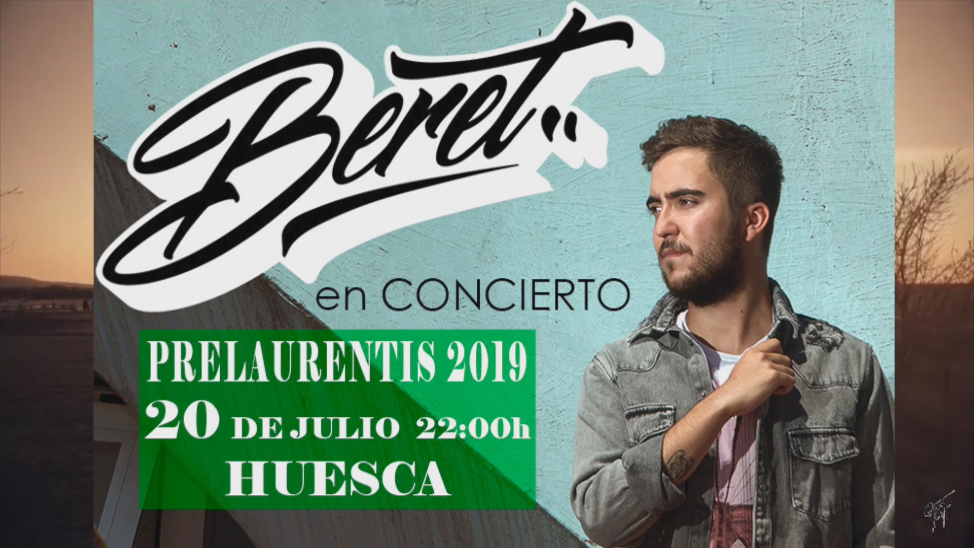 Beret, concierto estrella del prelaurentis el 20 de julio | Actualidad