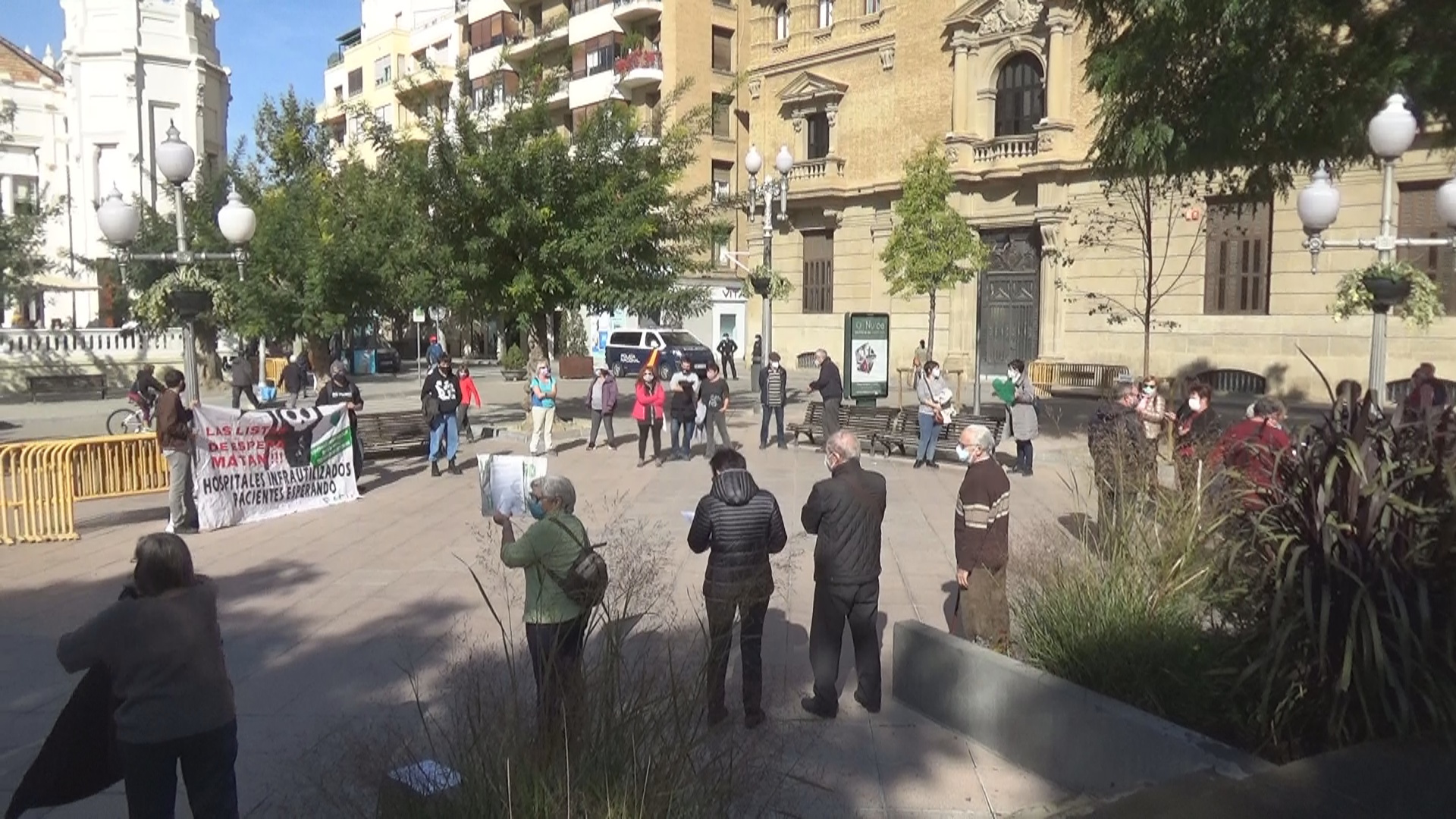 Concentración sanidad en Huesca