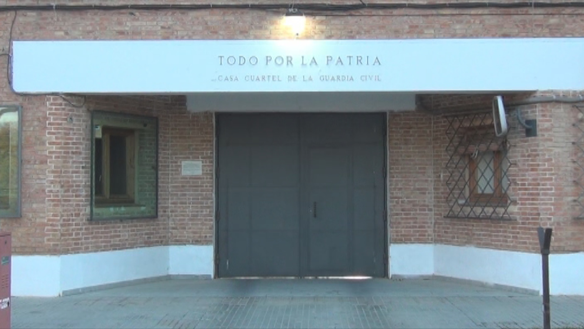 Cuartel Guardia Civil cerrado por covid19