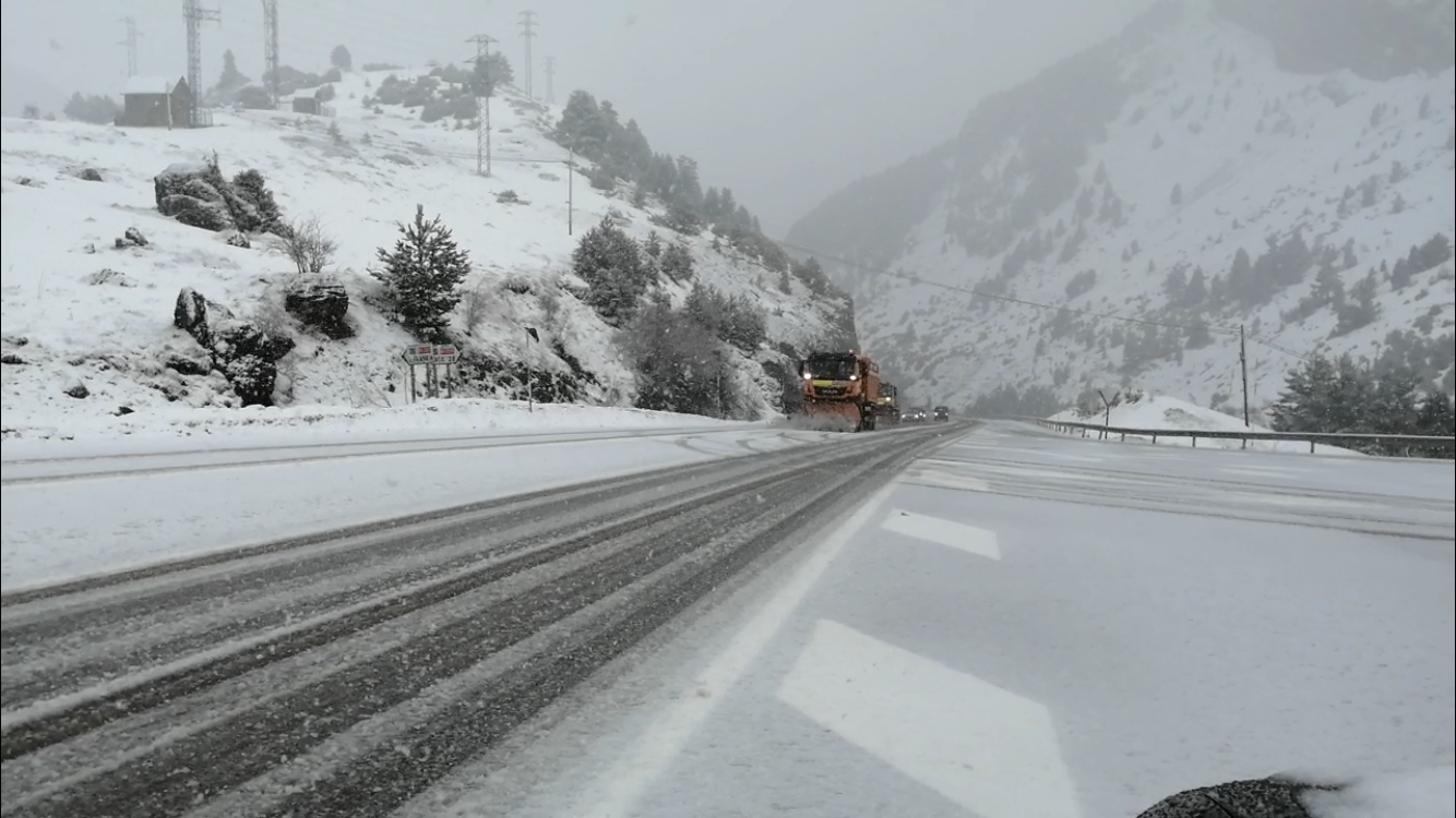 Vuelve la nieve al Pirineo