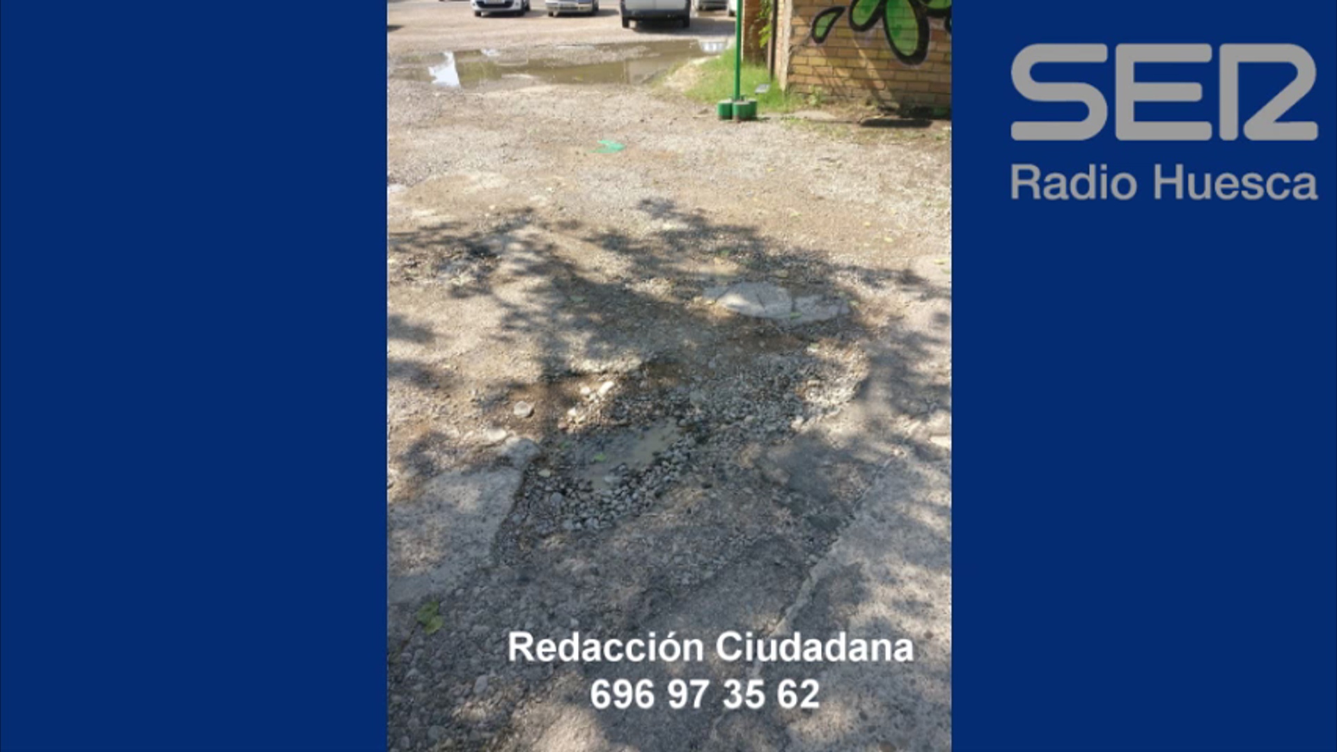 Piden asfaltar la calle Martín Coronas